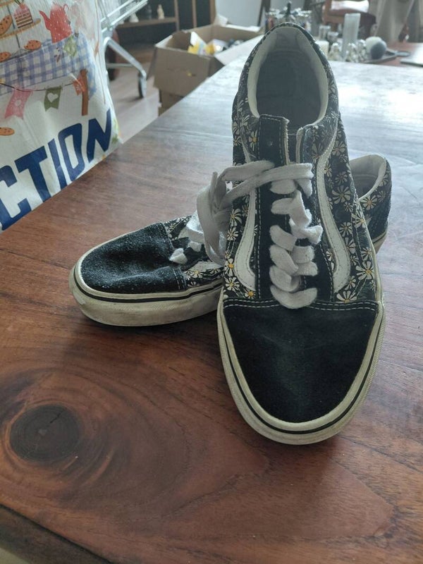 1 paar zwarte vans sneakers 391/2