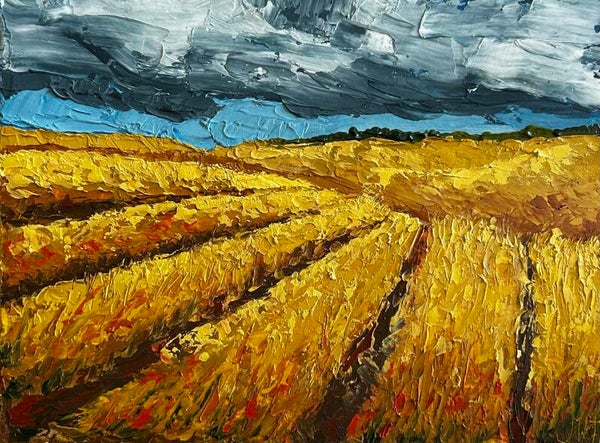 Stormy Wheat Fields