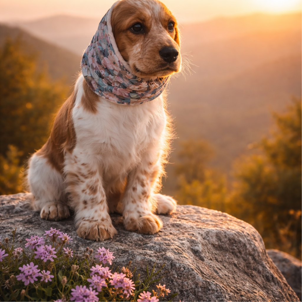 Portrait d'AVa sur un rocher