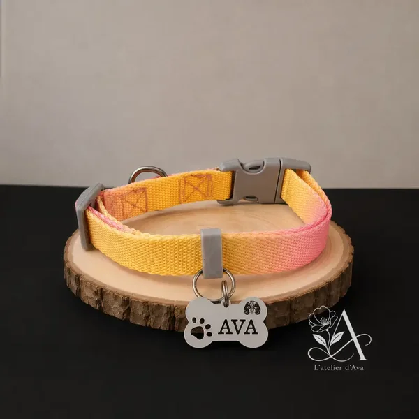 Plaque d'identification pour chien