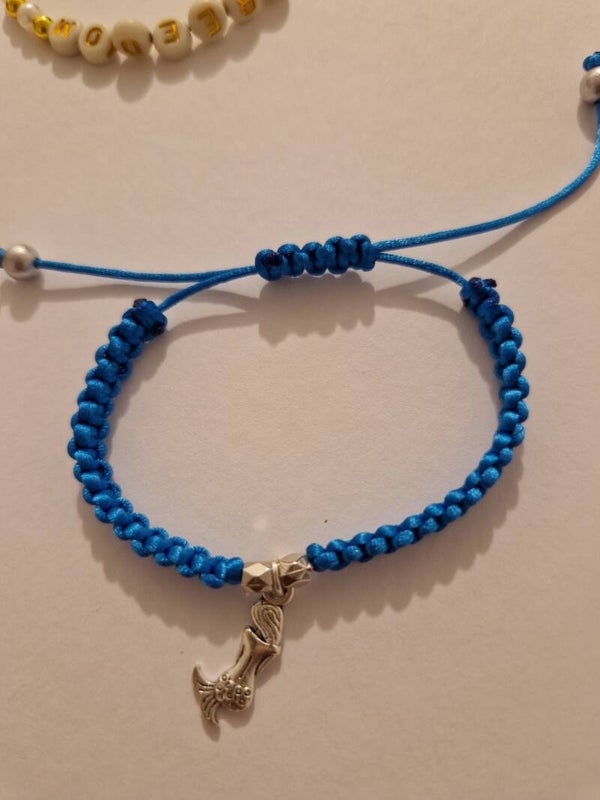 Makramee-Armband "Meerjungfrau" – maritimer Look mit Charakter 🧜‍♀️