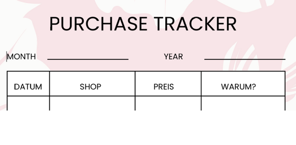 Purchase Tracker