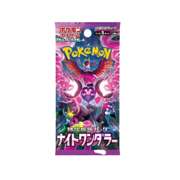 Pokémon Night Wanderer SV6a Booster Pack (Japanisch) – Neu & Original versiegelt