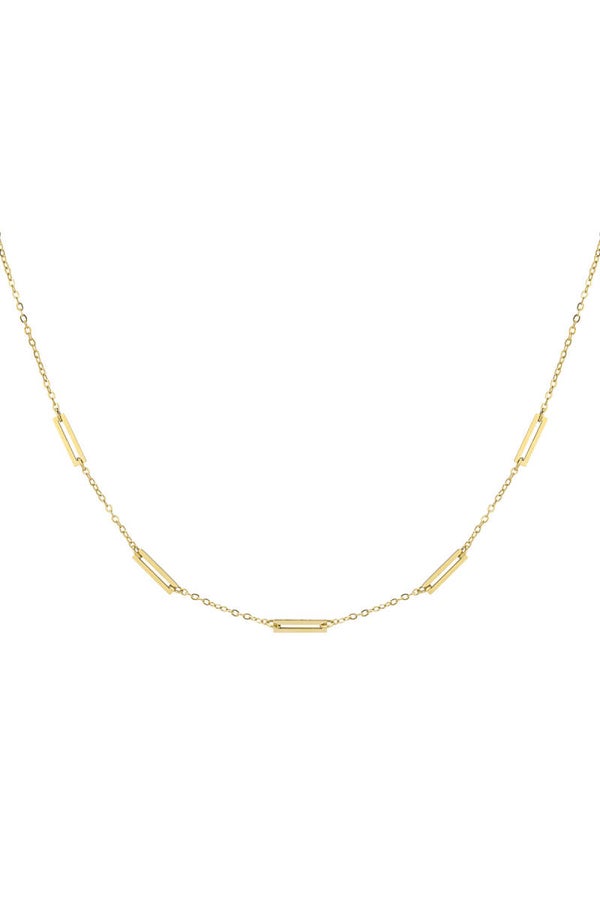Ketting 5 schakels - goud
