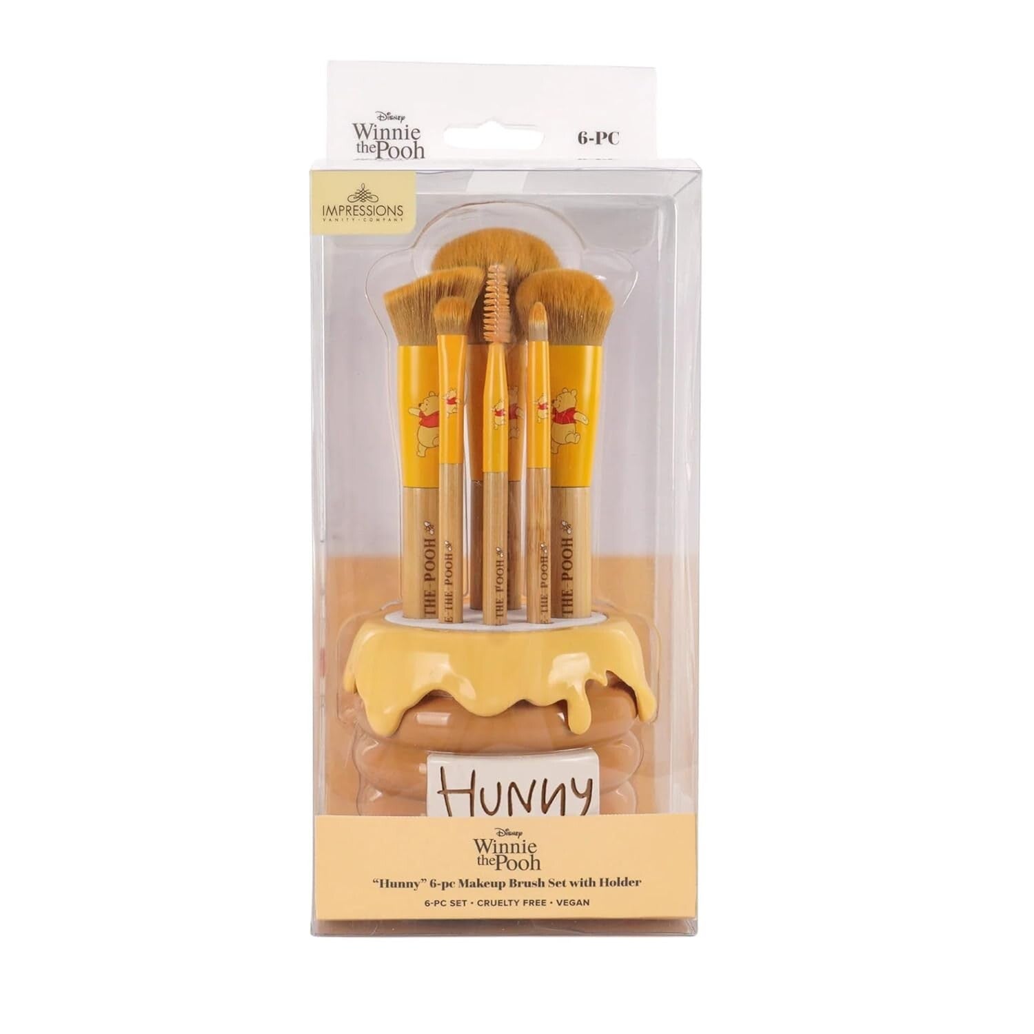 Winnie The Pooh HUNNY Makeup Brush Set