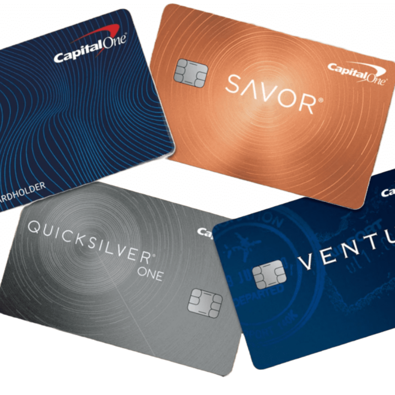 Collage of Capital One Credit Card Options