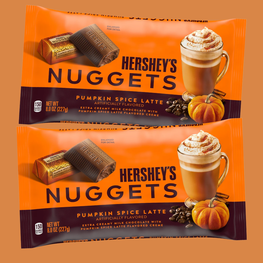 Hershey’s Pumpkin Spice Latte Nuggets bags