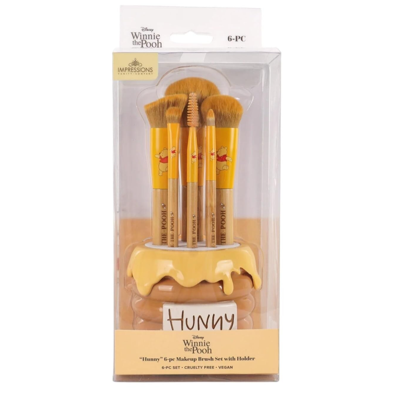 Winnie The Pooh HUNNY Makeup Brush Set ~ Amazon