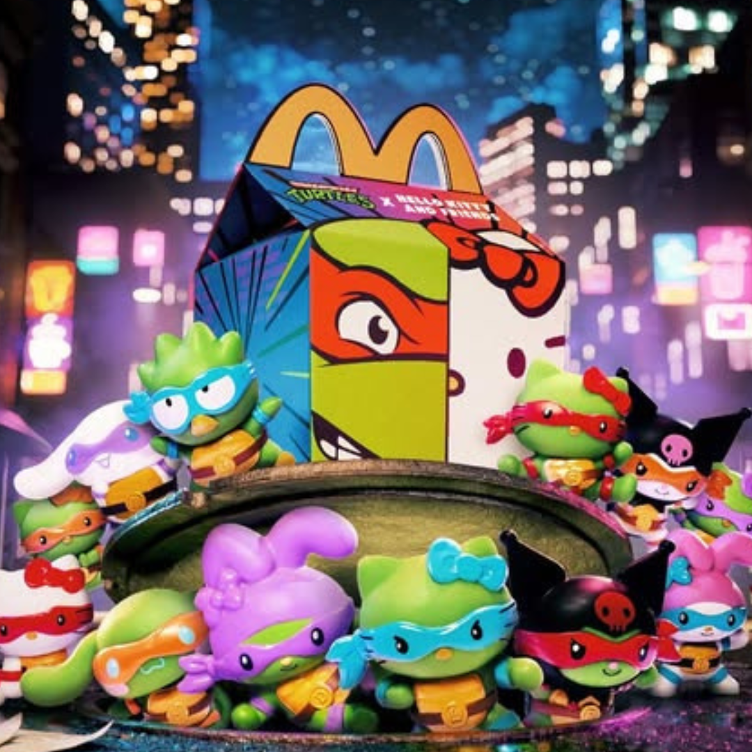 Hello Kitty x TMNT McDonald's Happy Meal