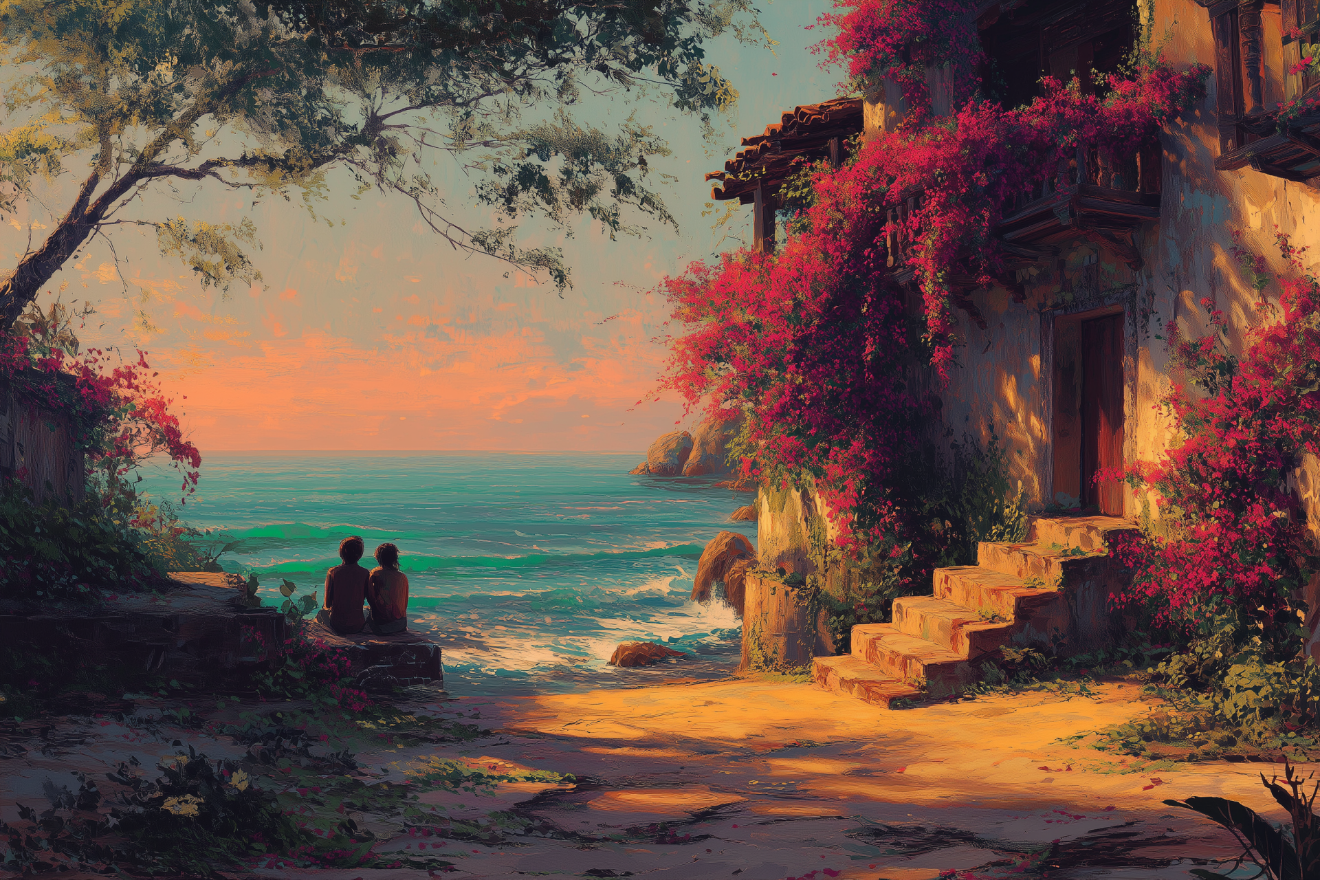 Coastal Sunset Serenade