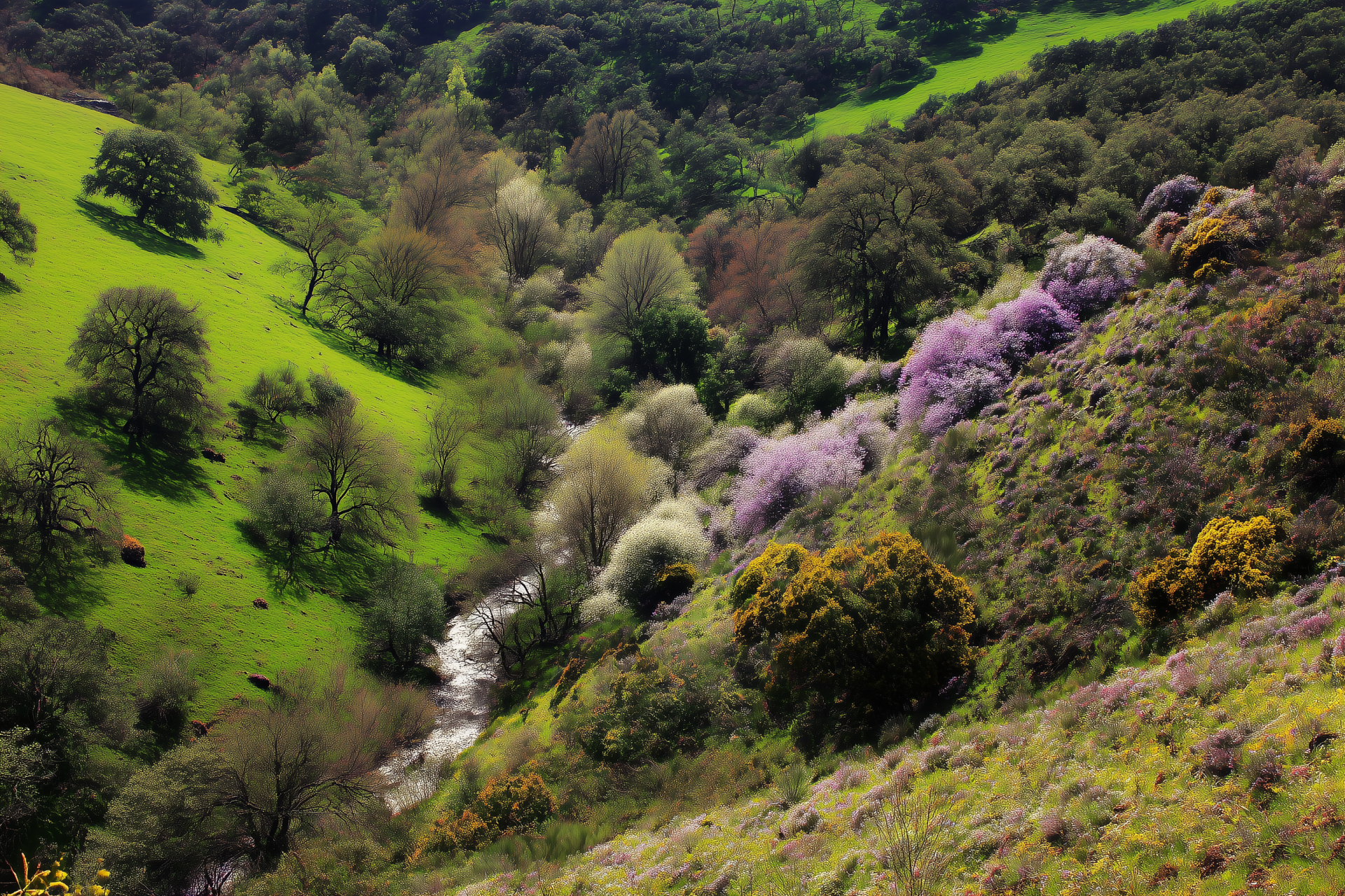 Valley of Spring Blossoms
