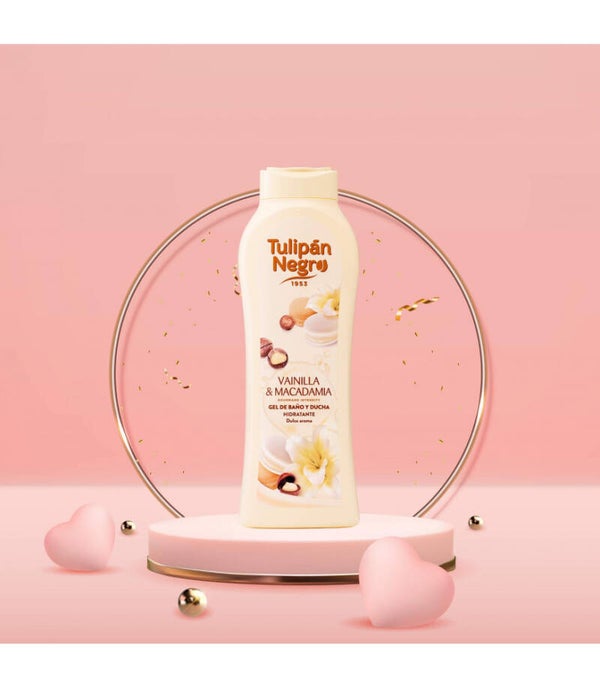 Gel douche et bain moussant(vanille macadamia)