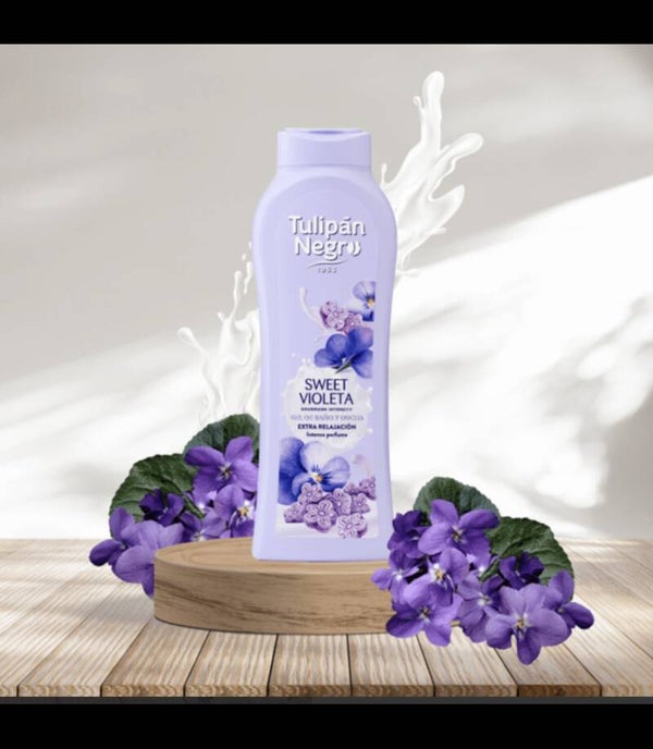 Gel douche et bain moussant (violette)