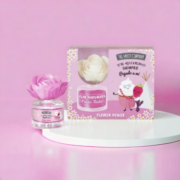 Fleur d’ambiance parfumée à la Fraise Chantilly