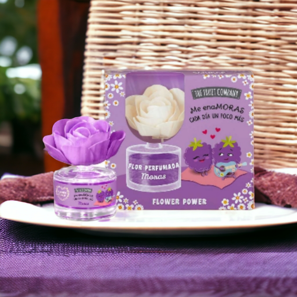 Fleur d’ambiance parfumée à la Mûre