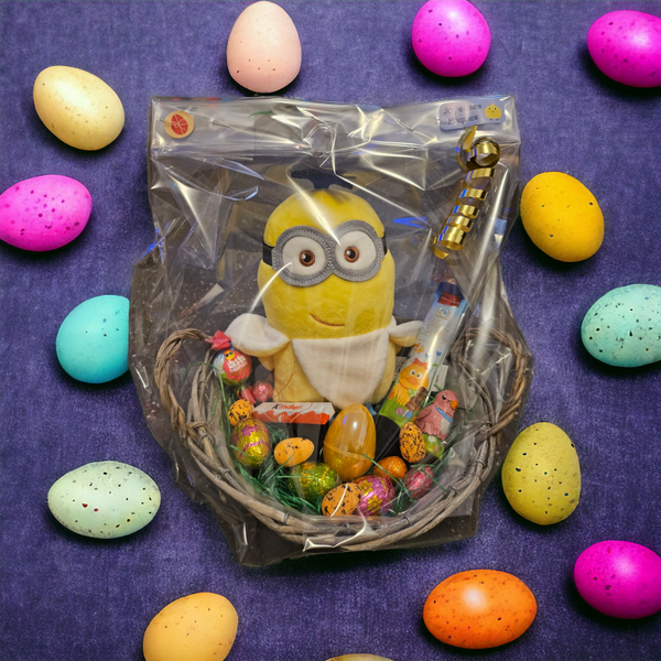 Panier pâques minion.