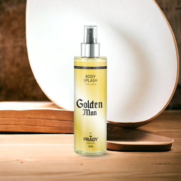 Brume Corporelle pour homme 《Golden Man》Prady