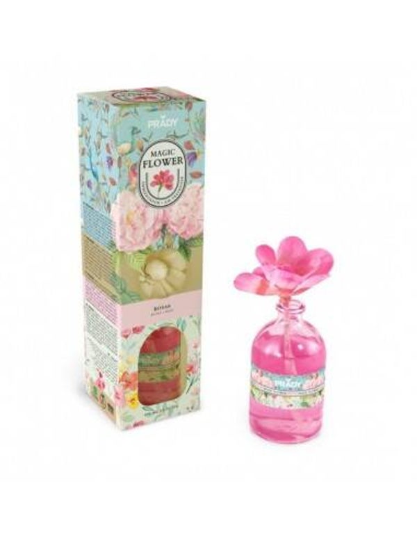 mikado fleur magique senteur fleur de roses
