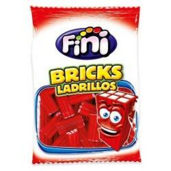 Briques Fraises Gélifiés 100 grammes