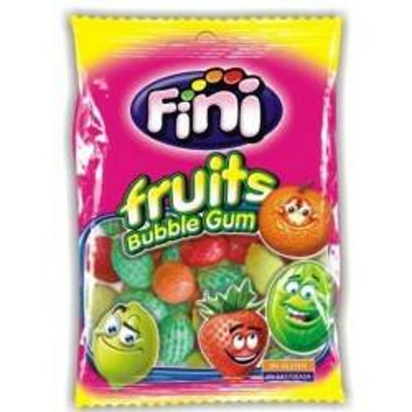 Fruits bubble gum Macédoine 100 grammes