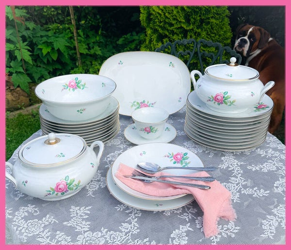 Brocant eetservies dinerservies servies Hutschenreuther Classica