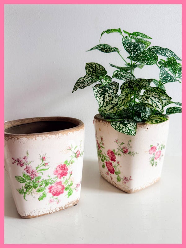Clayre & Eef plantenpotjes potje bloempotje 🪴