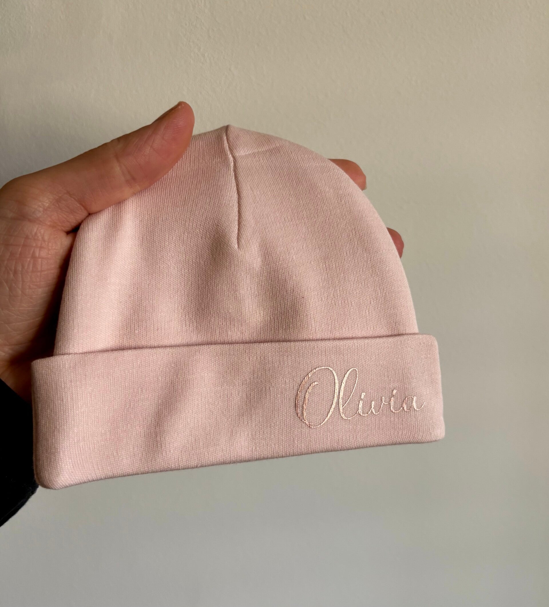 Babymutsje met naam