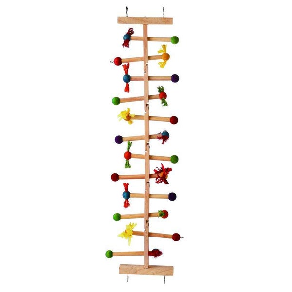 JOUETS POUR OISEAUX ÉCHELLE AVEC PAPIER DÉCHIQUETA