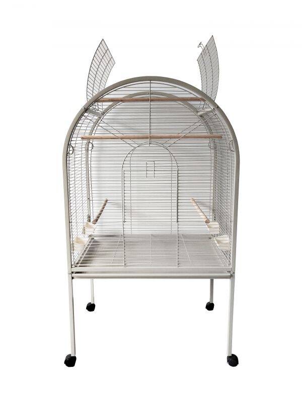 CAGE PERROQUET ARRONDI 850X540X1560 MM