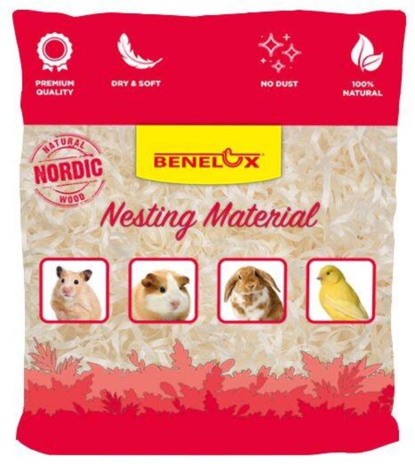 MATERIAU DE NIDIFICATION A BASE DE PEUPLIER 50 GR