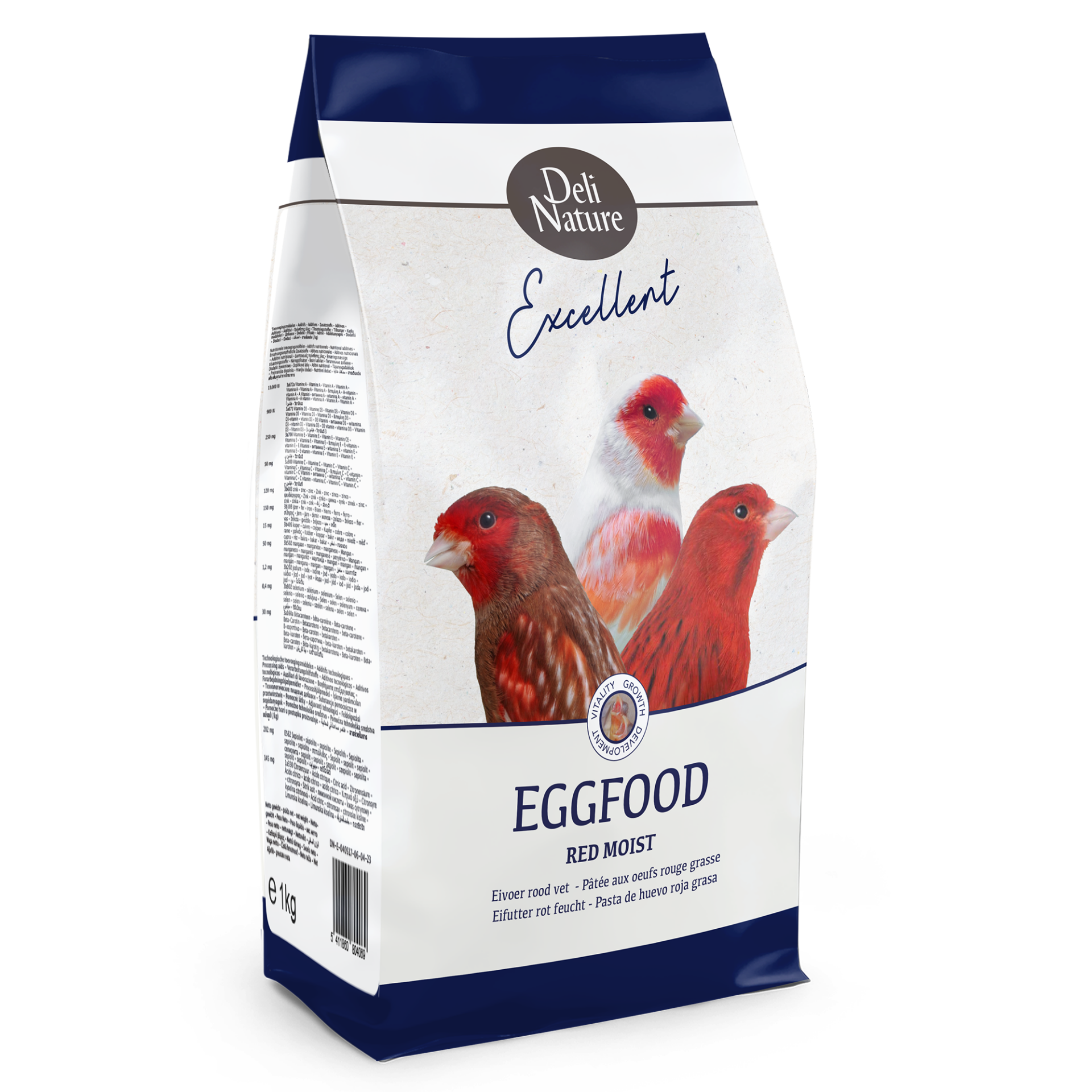 Pâtée aux Oeufs Rouge Grasse Deli nature 10kg
