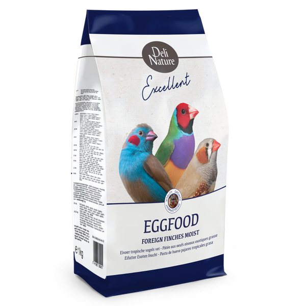 Pâtée aux Oeufs Oiseaux Exotiques 10kg Grasse Deli nature