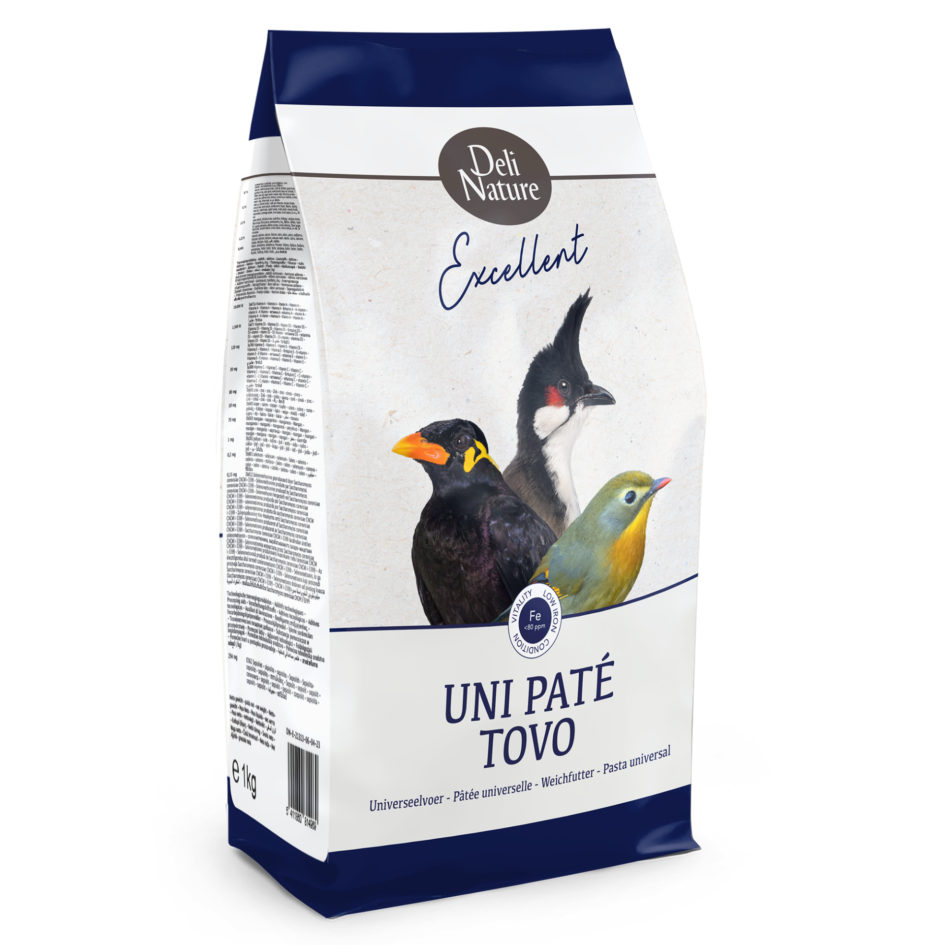 Uni Pâtée TOVO 10kg Deli nature