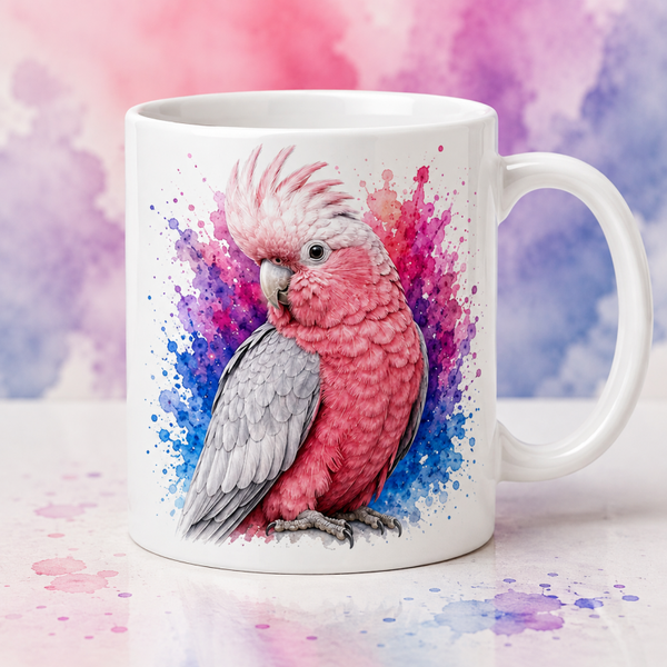 Mug ; Cacatoès Rosalbin