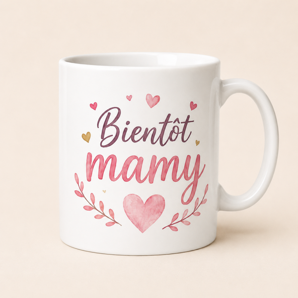 Mug ; Bientôt mamy