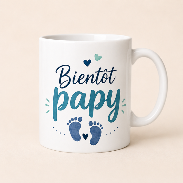 Mug ; Bientôt papy