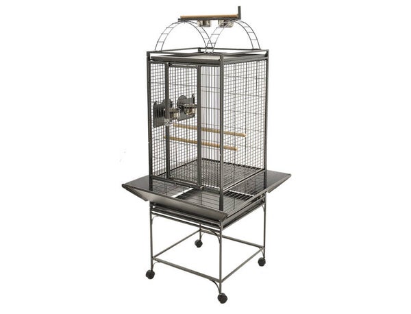 Cage Evita 1 gris martelé 73x73x152cm S