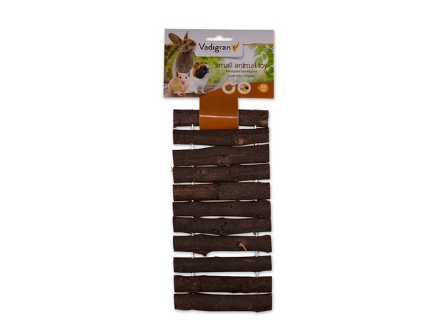 Jouet rongeur bois pont 20cm