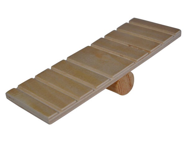Jouet rongeur bois bascule 18cm