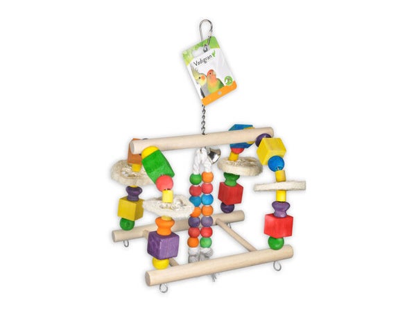 Jouet oiseau Work Out Fun multicolore 36cm