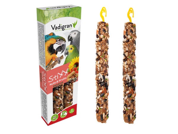 Stixx Perroquet noix&fruits Vadigran 150gr