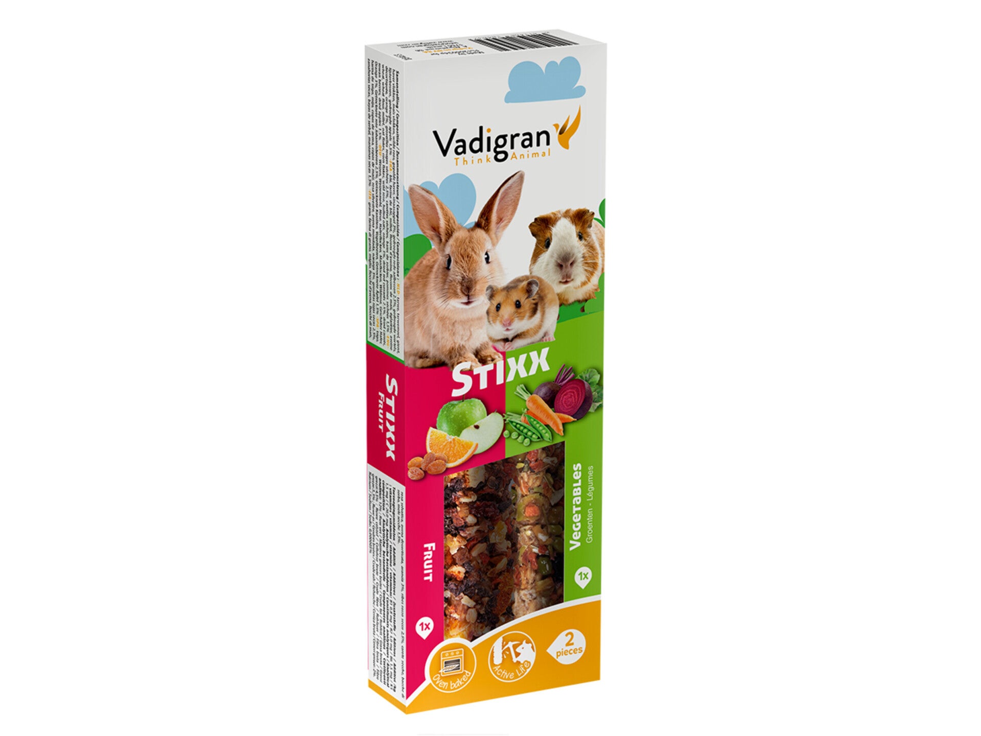 Stixx rongeurs fruit&légume (2 en 1)