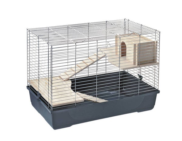 Cage rongeur Baldo maxi bleu foncé 100x53x66cm