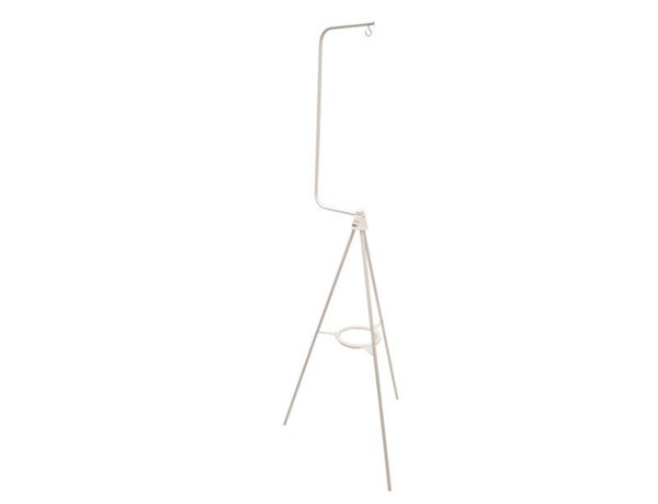 Trépied pour cage oiseau blanc 148cm