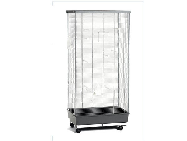 Volière Fabienne anthracite 64x45x140cm