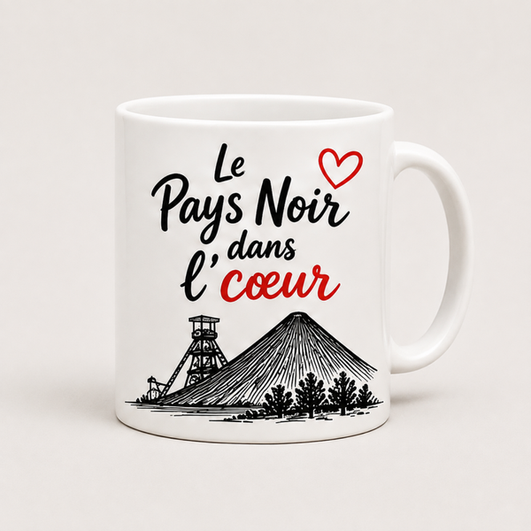 Mug ; Le pays noir dans l'coeur (Charleroi)