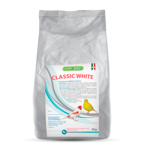 Classic White 4kg - Pâtée blanche sèche