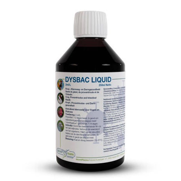 Dysbac Liquide 250ml - Santé du jabot, du proventricule et de l'intestin - NeorniPharma