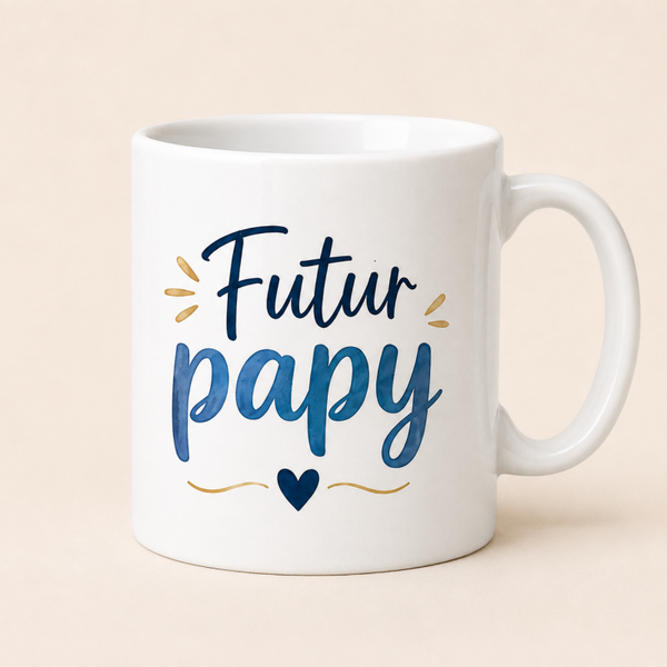 Mug ; Futur papy