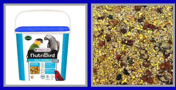 CRUMBLE GRANDES PERRUCHES & PERROQUETS - 1kg/4kg - Versele laga